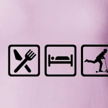 Eat sleep koloběh - koloběžka