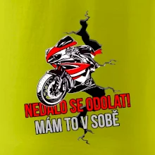 Nedalo se odolat, mám to v sobě silniční motorka