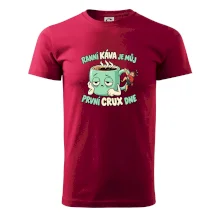 Ranní káva první crux dne