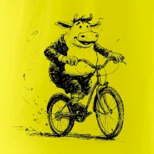 Tlustá kráva na kole