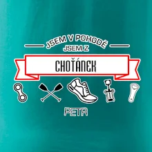 Jsem v pohodě jsem z ... (vlastní název a jméno)
