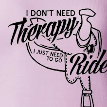 I don't Therapy Ride - jezdkyně