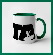 Táta nápis - rybář