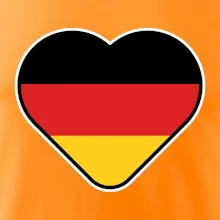 Germany love velké - Německá vlajka