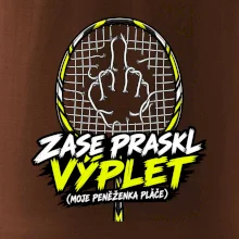 Badminton prasklý výplet
