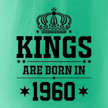 Kings are born in 1960