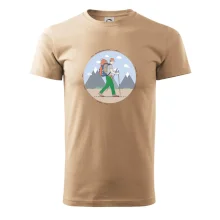 Barevný párový motiv na hory