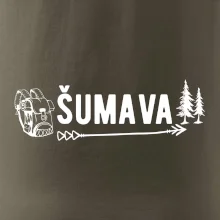 Šumava nápis