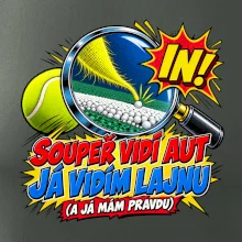 Soupeř vidí aut já vidím lajnu
