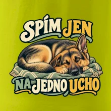 Spím jen na jedno ucho - vlčák