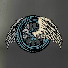 Moto kolo s křídly