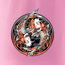 Yin & Yang Koi kapr - oranžový