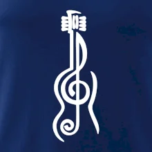 Houslový klíč kytara