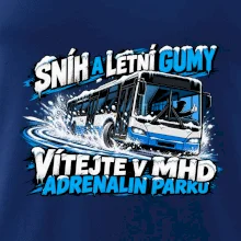 Sníh a letní gumy MHD adrenalin park