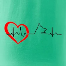 Německý ovčák ekg