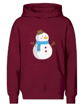 Sněhulák se šálou