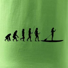 Evoluce paddleboard žena