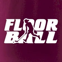 Floorball nápis rovný
