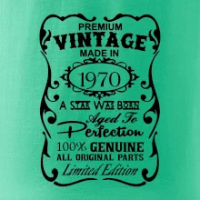 Vintage Etiketa - 1970