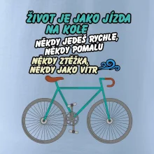 Život je jako jízda na kole