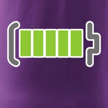 Rodinná trika - baterie táta - dítě