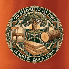 Od stromu až po dřevěnou židli