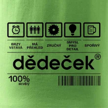 Čárový kód dědeček