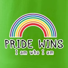 Pride wins i am who i am