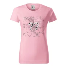 Mapy měst černobílé - Vaše město