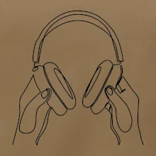 Sluchátka  jedním tahem