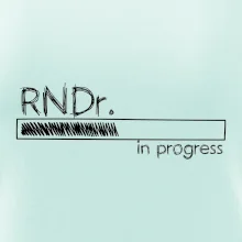 In progress titul RNDr. doktor / doktorka přírodních věd