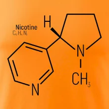 Molekulární struktura Nikotin