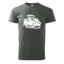 Holky, traktor stojí víc než bávo