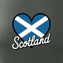 Scotland Srdce s vlajkou Scotland Srdce s vlajkou