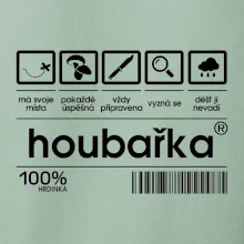 Čárový kód - Houbařka