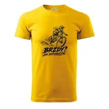 Brzdy jen doporučení - biker v zatáčce