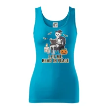 Let me read in peace