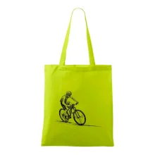 MTB kreslený cyklista