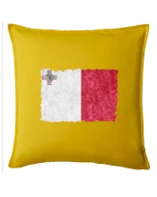 Vlajka Malta okousaná