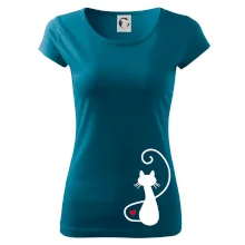 Zamilovaná kočka zpředu