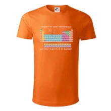 I wear this shirt periodically but only when I'm in my element I wear this shirt periodically but only when I'm in my element