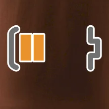 Rodinná trika - baterie táta