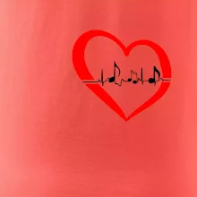 Moje srdce bije pro hudbu - srdce malé