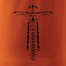 Devil celoodpružené horské kolo rovná řídítka