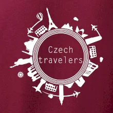 Czech Travelers jednobarevný