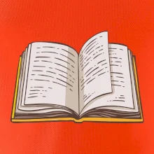 Kniha barevná otevřená