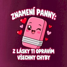 Znamení Panny Z lásky ti opravím všechny chyby