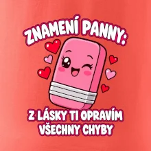 Znamení Panny Z lásky ti opravím všechny chyby