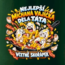 Nejlepší míchaná vajíčka dělá táta Včetně skořápek