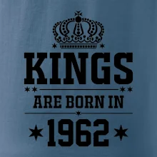 Kings are born in 1962